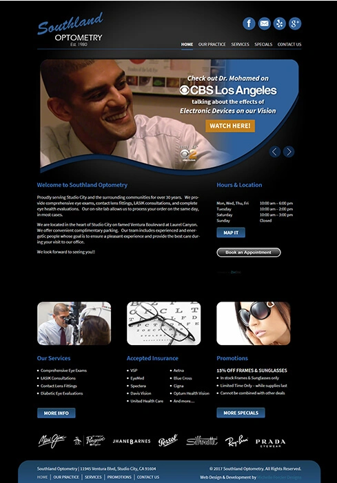 Southland Optometry project